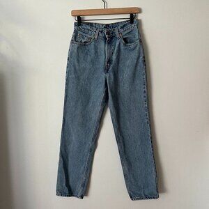 Vintage 1998 Levi's 512 Slim Fit Straight Leg Jeans Women's Size 6 Short